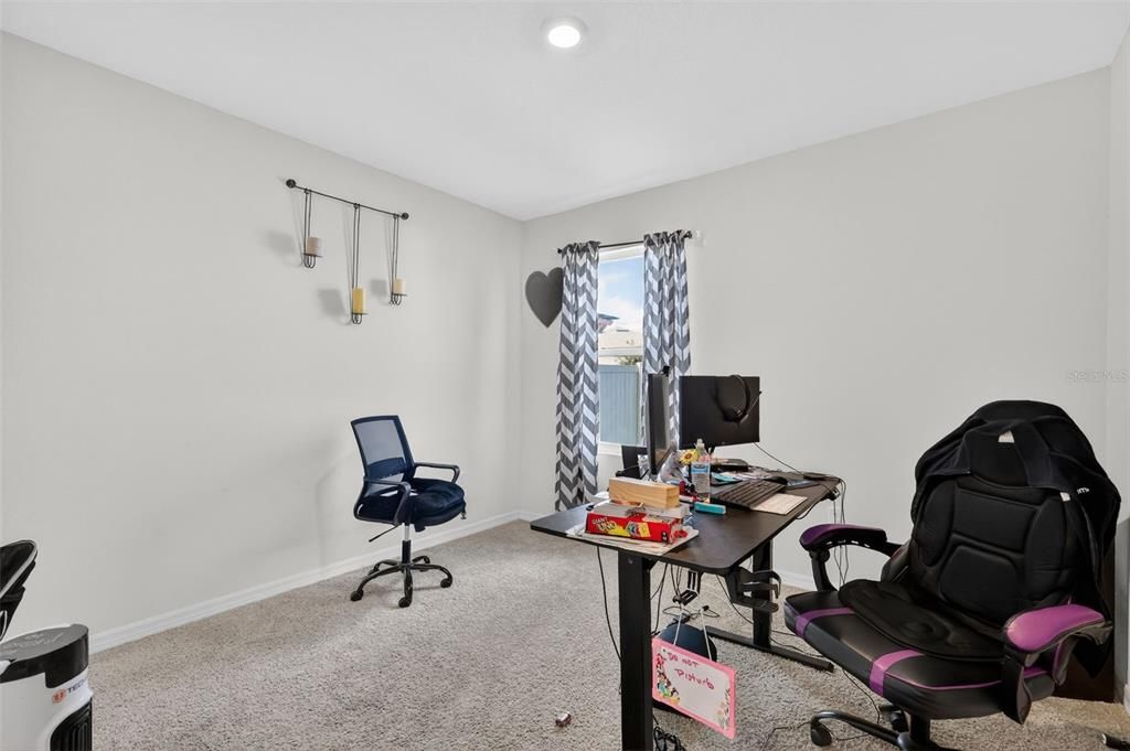 Home Office, Interior, Recessed Lighting