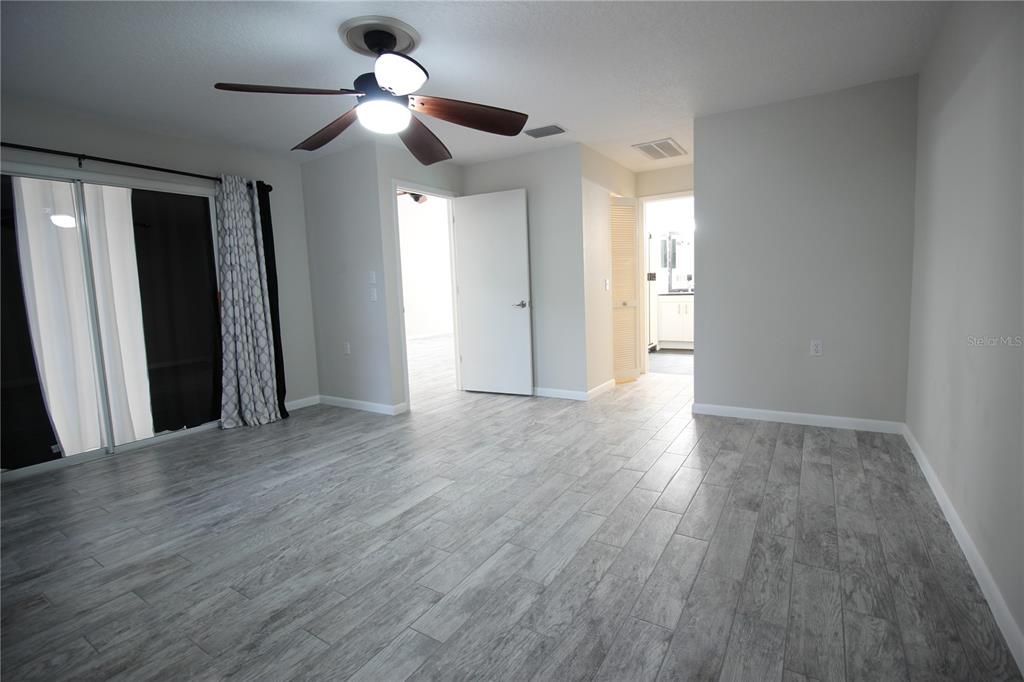 Empty room, Interior, Wood Texture Flooring