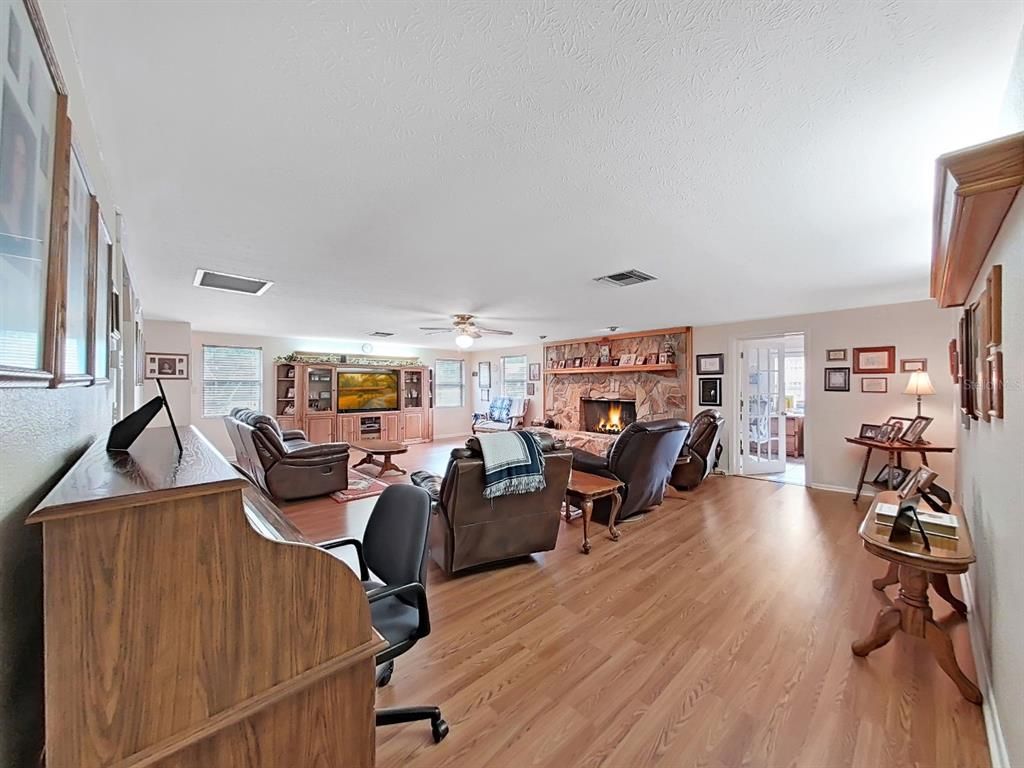 Fireplace, Interior, Living room, Wood Texture Flooring