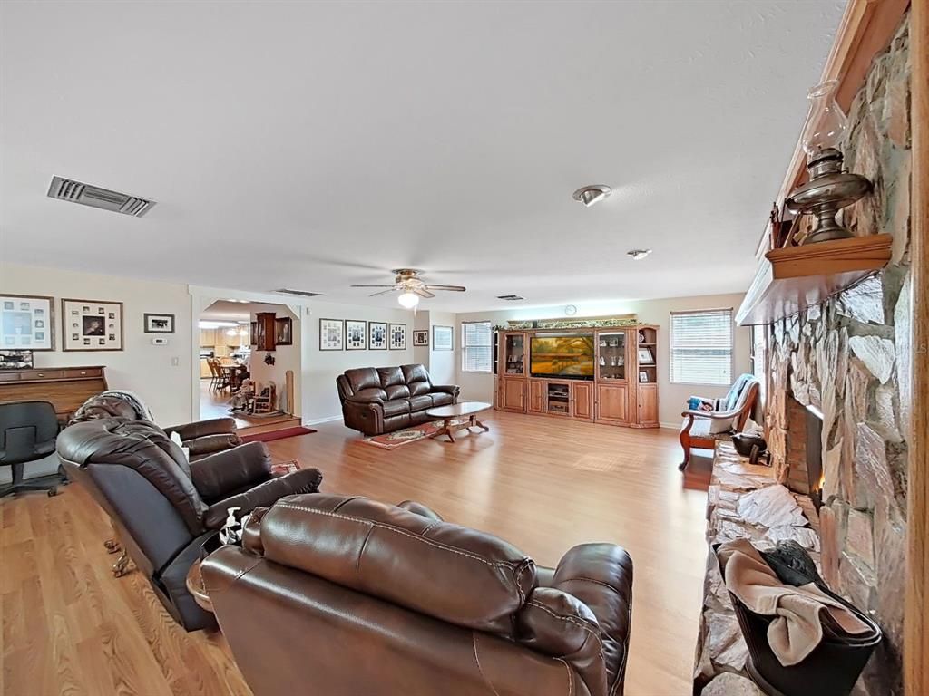 Fireplace, Interior, Living room, Wood Texture Flooring