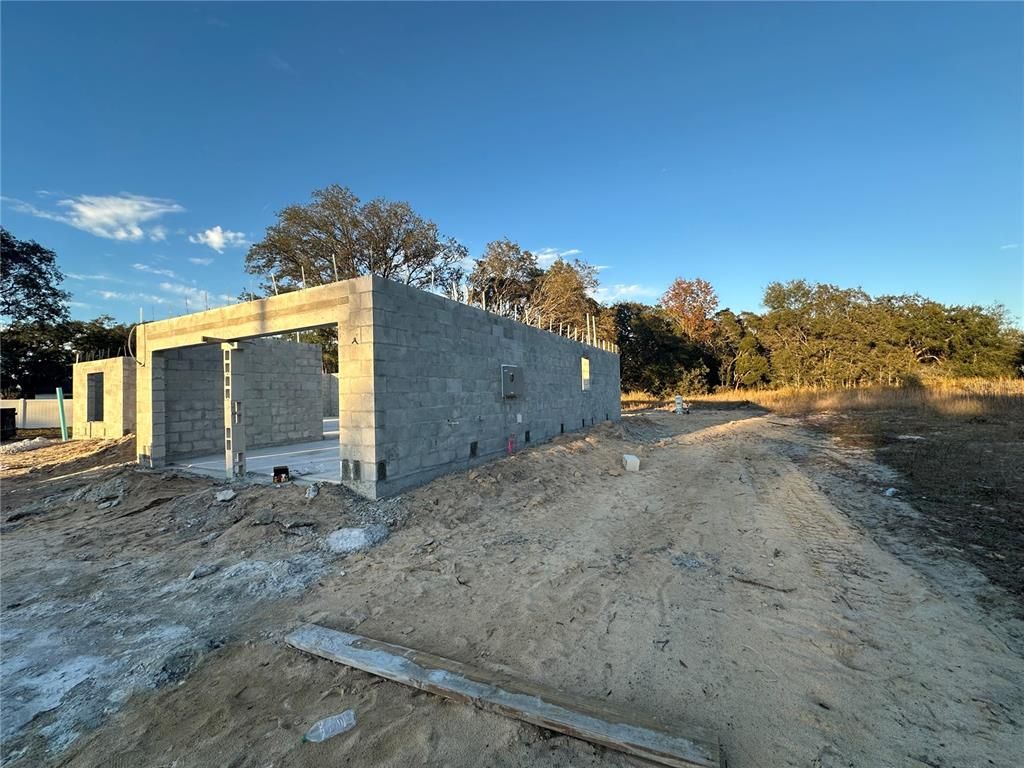 Backyard, Detached Garage, Exterior