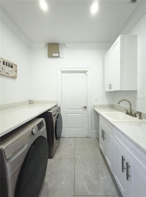 Interior, Recessed Lighting, Washer