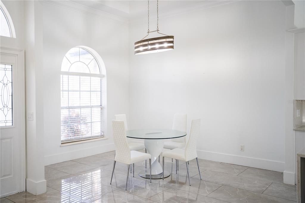 Dining room, Interior, Pendant Lights