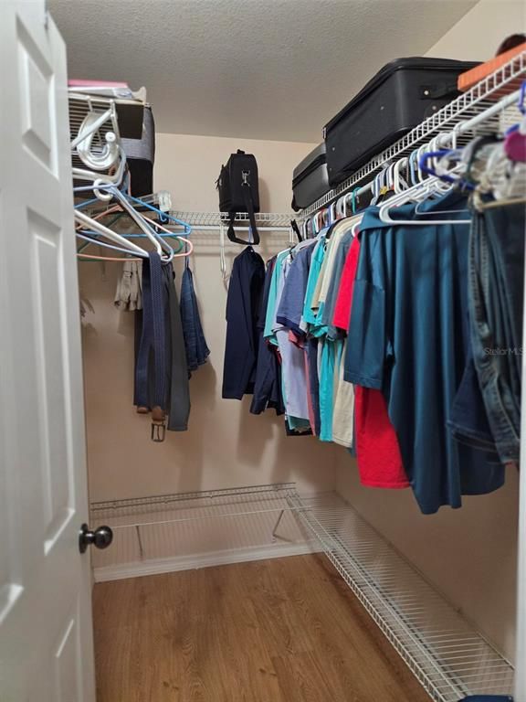 Interior, Walk-in Closets, Wood Texture Flooring