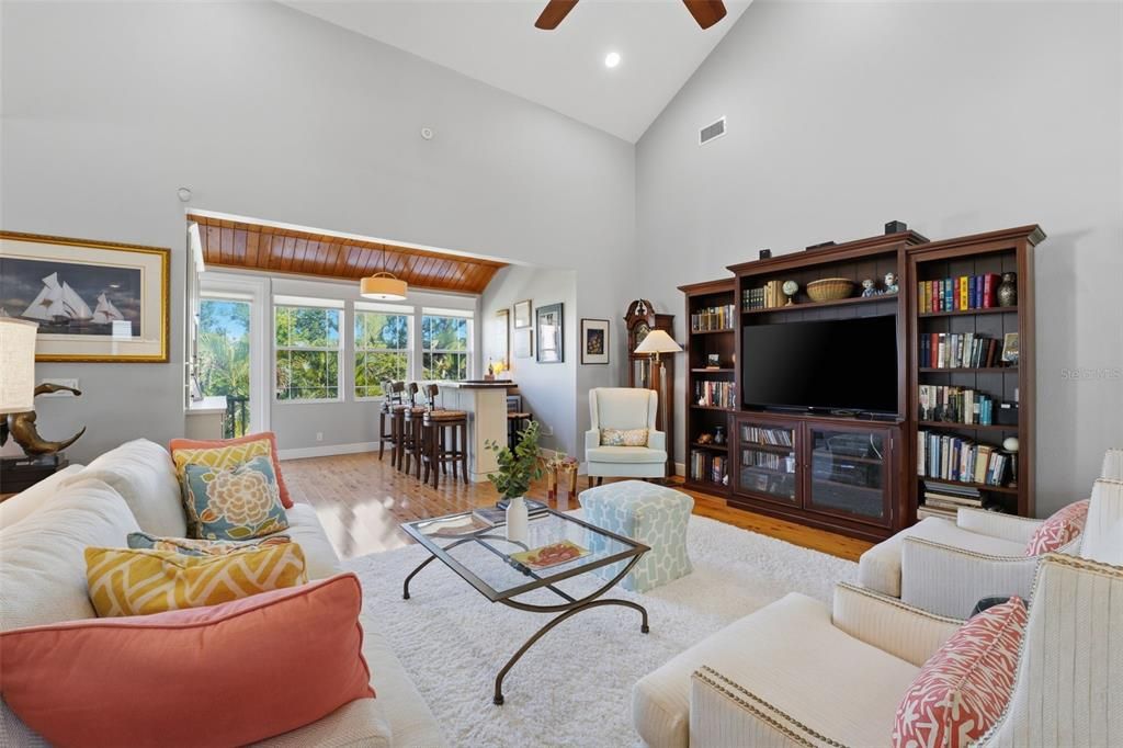 Dining room, Interior, Living room, Recessed Lighting