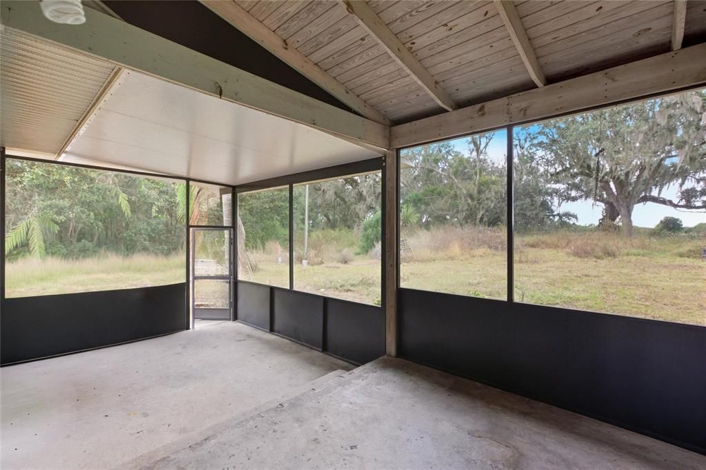 Interior, Sun Room, Wooden Ceilings