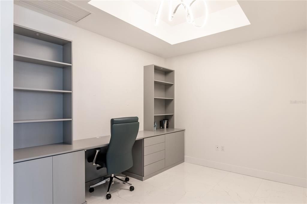 Home Office, Interior, Marble