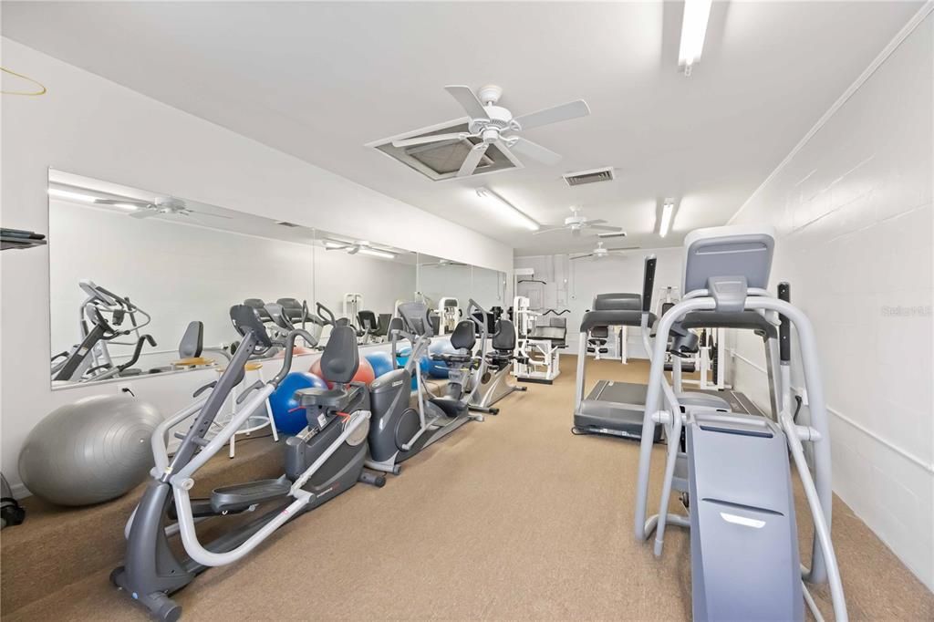 Fitness Equipment, Gym, Interior