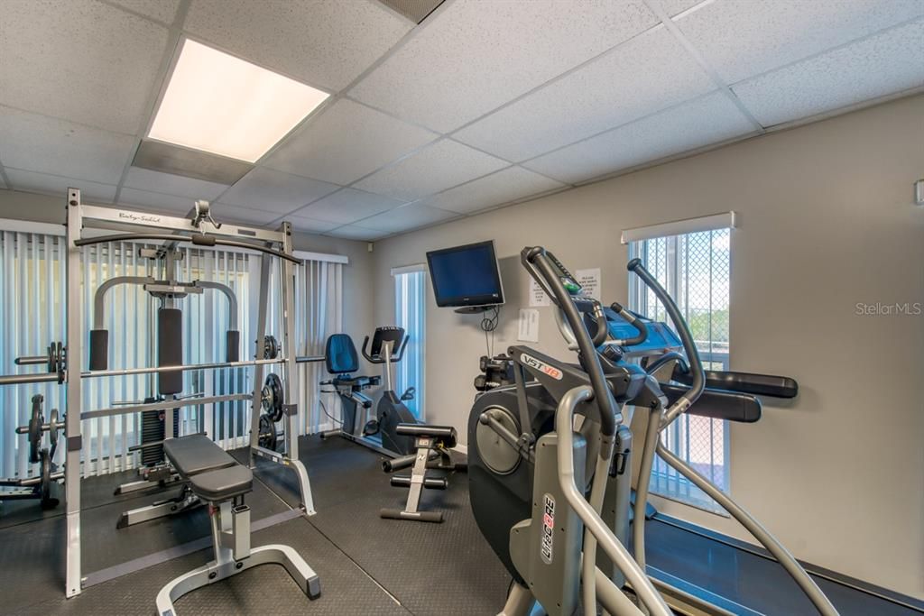 Fitness Equipment, Gym, Interior