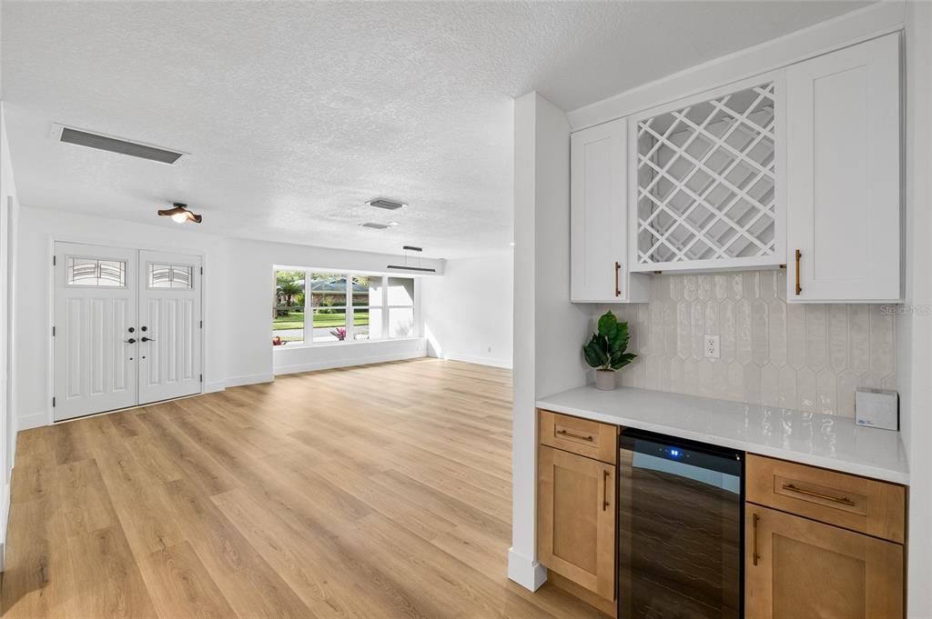Empty room, Interior, Wood Texture Flooring