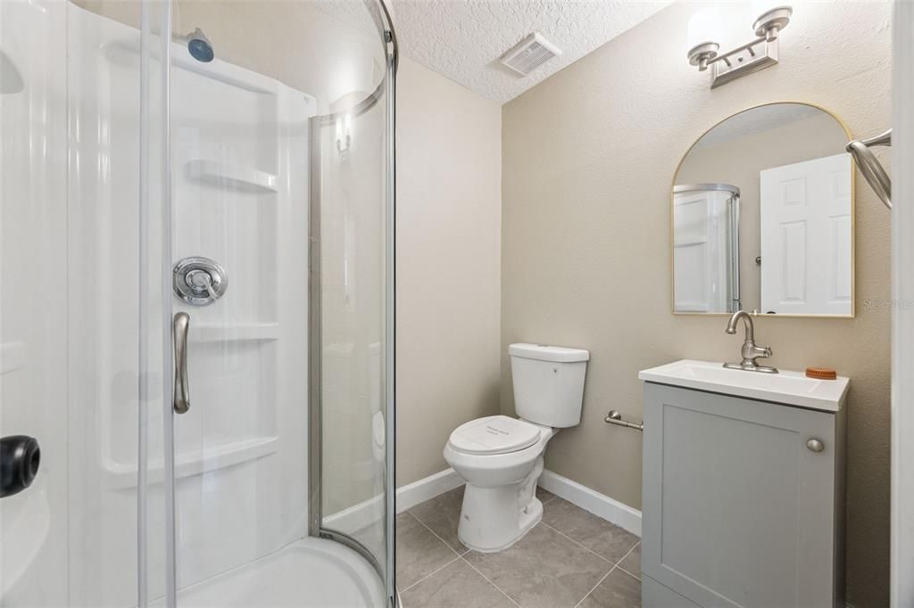 Bathroom, Glass Shower, Interior