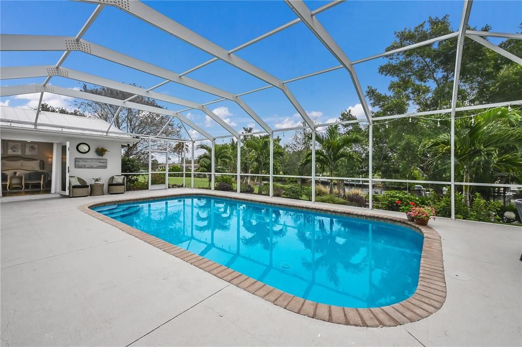 Glass Ceilings, Interior, Pool, Sun Room