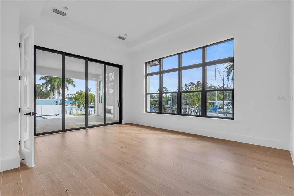 Empty room, Interior, Wood Texture Flooring