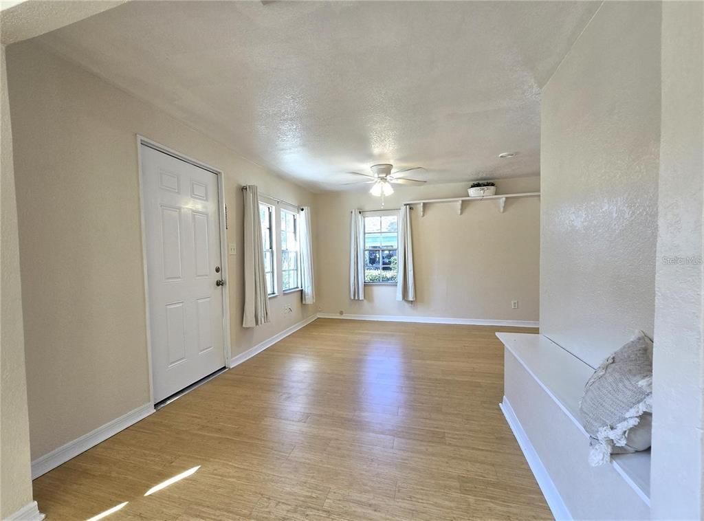 Empty room, Interior, Wood Texture Flooring
