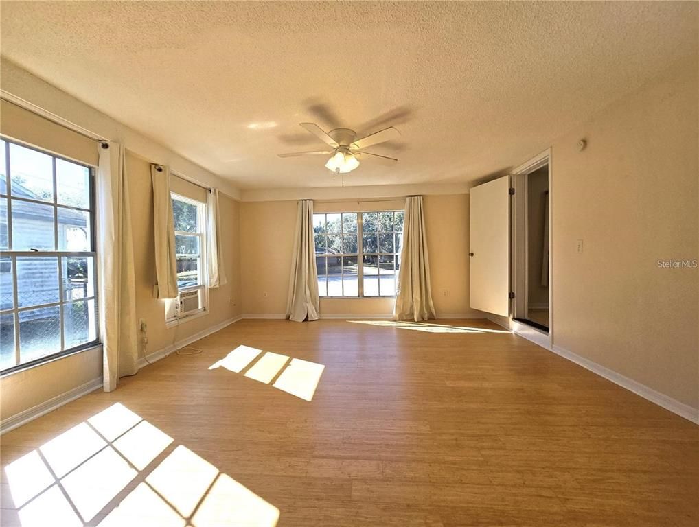 Empty room, Interior, Wood Texture Flooring