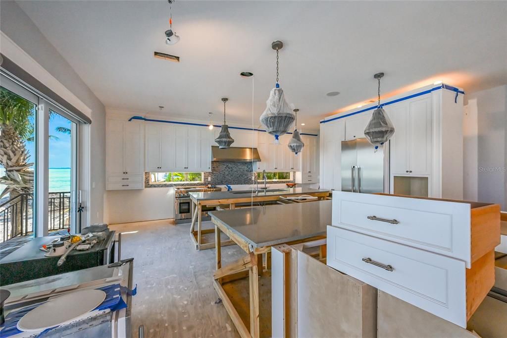 Interior, Kitchen, Pendant Lights, Recessed Lighting