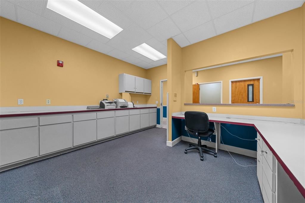 Home Office, Interior, Recessed Lighting