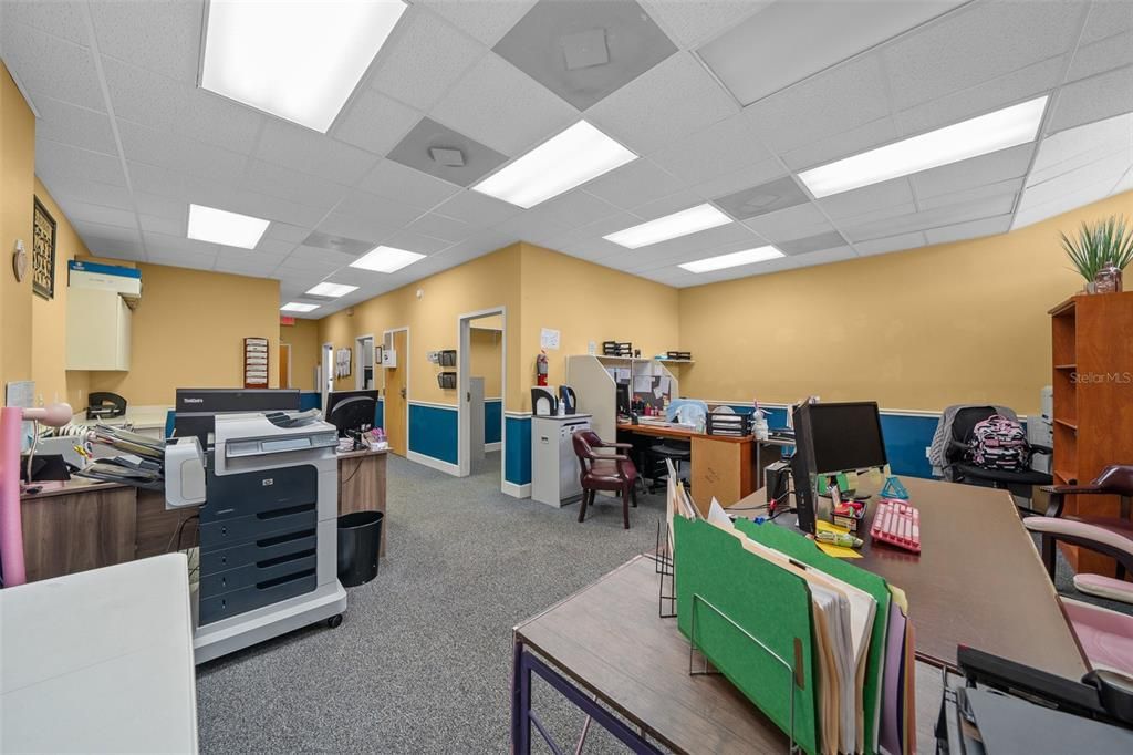 Home Office, Interior, Recessed Lighting