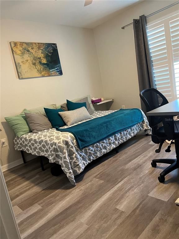 Bedroom, Home Office, Interior, Wood Texture Flooring