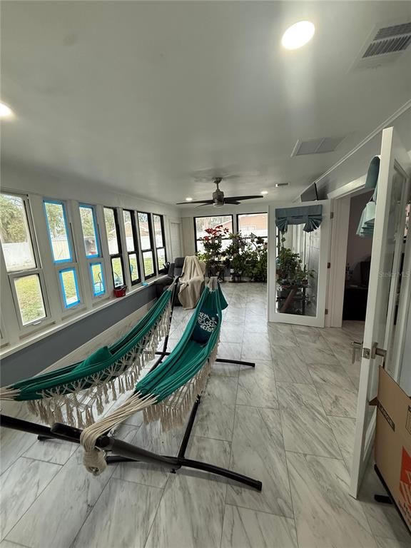 Interior, Marble, Recessed Lighting