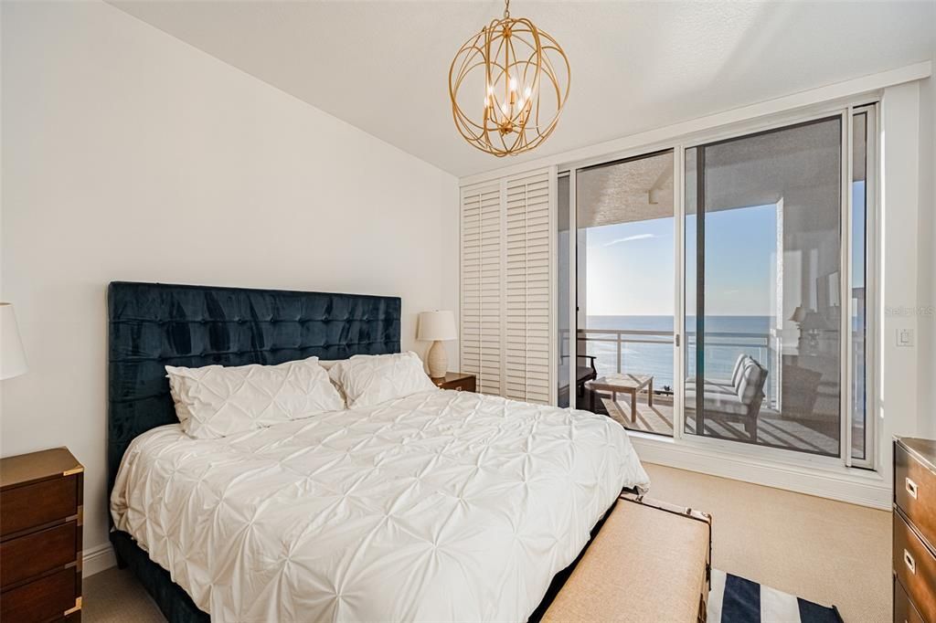 Bedroom, Interior, Pendant Lights, Water