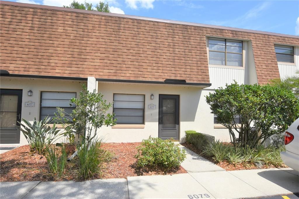 Attached, Exterior, Facade, Spanish Mediterranean