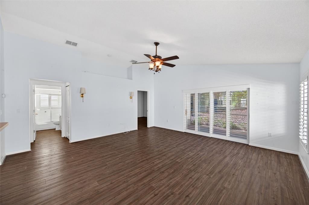 Empty room, Interior, Wood Texture Flooring
