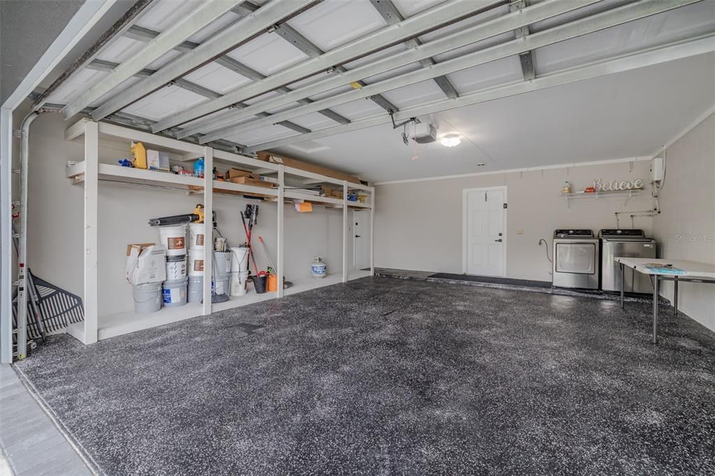 Garage, Interior, Washer
