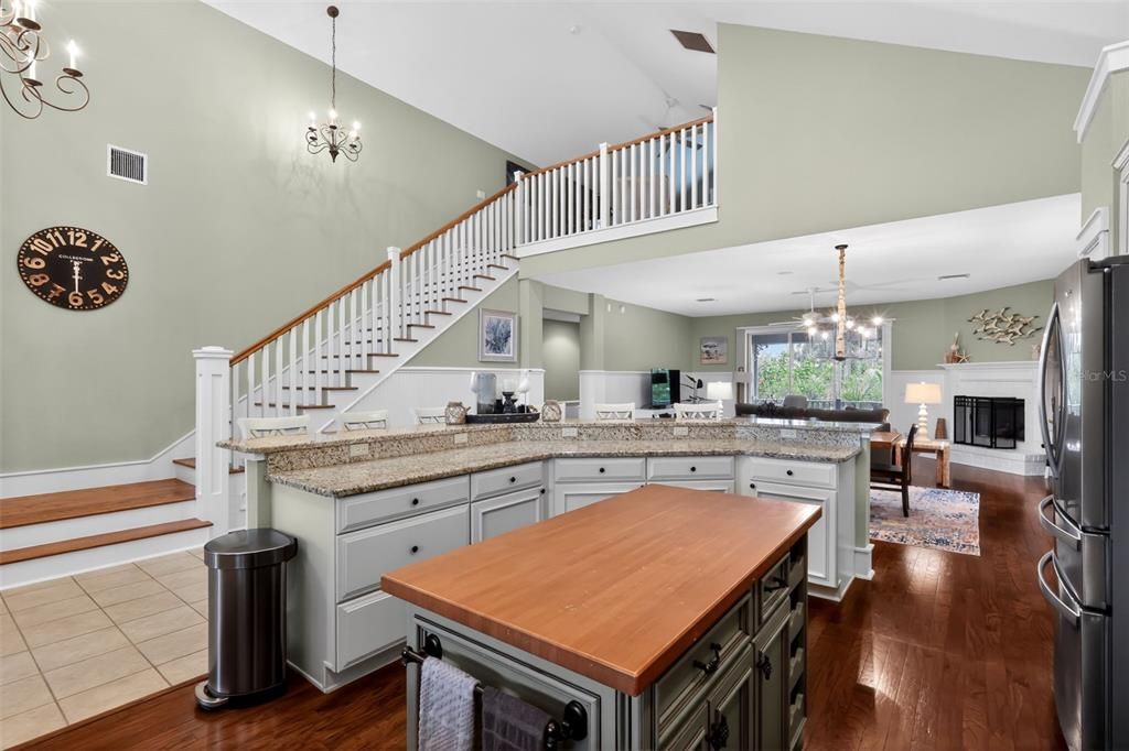 Chandelier, Interior, Pendant Lights, Wood Texture Flooring