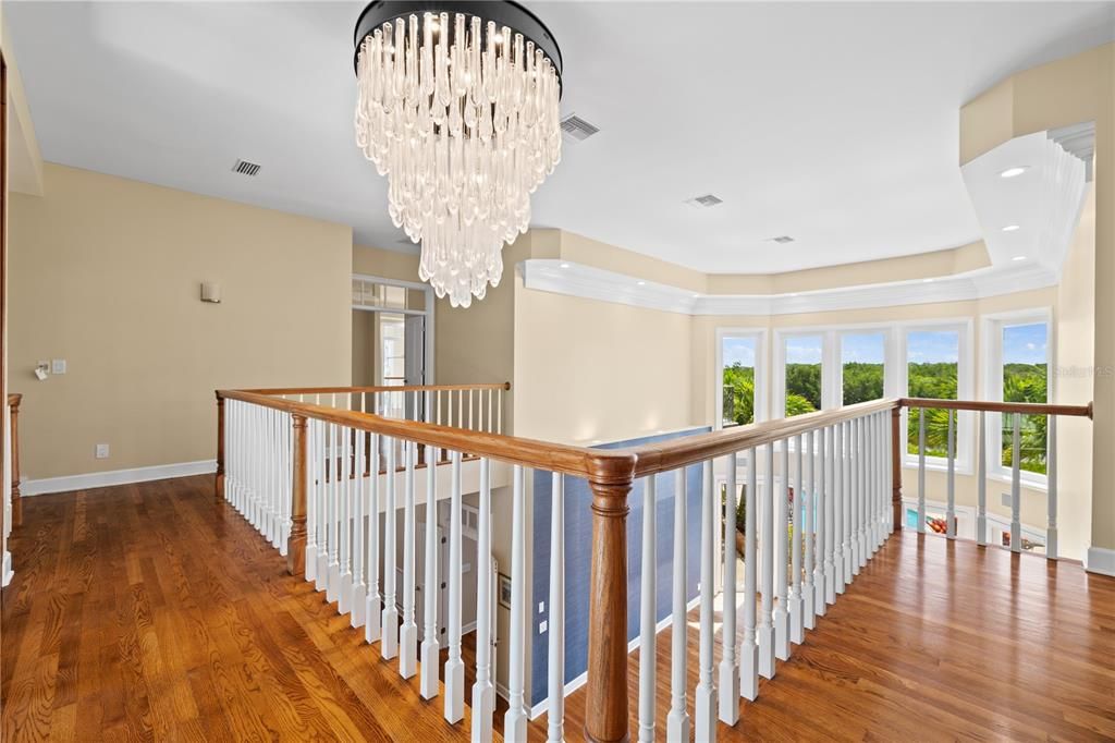 Chandelier, Interior, Recessed Lighting, Wood Texture Flooring