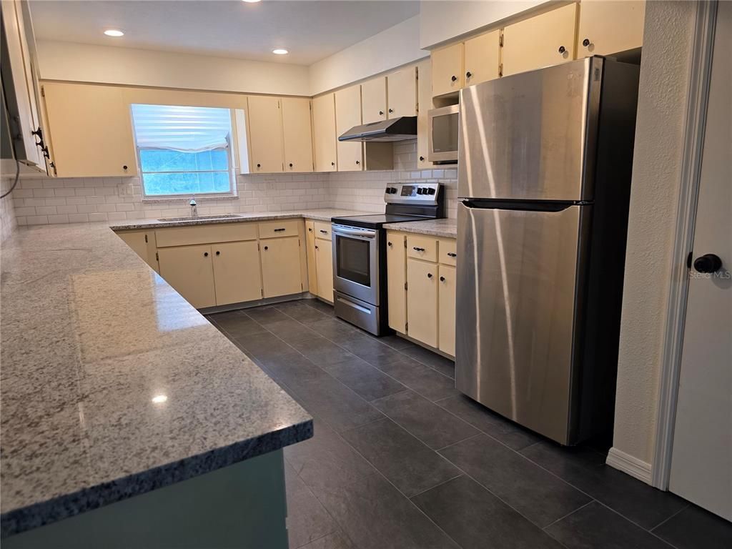 Interior, Kitchen, Recessed Lighting, Stainless Steel Appliances