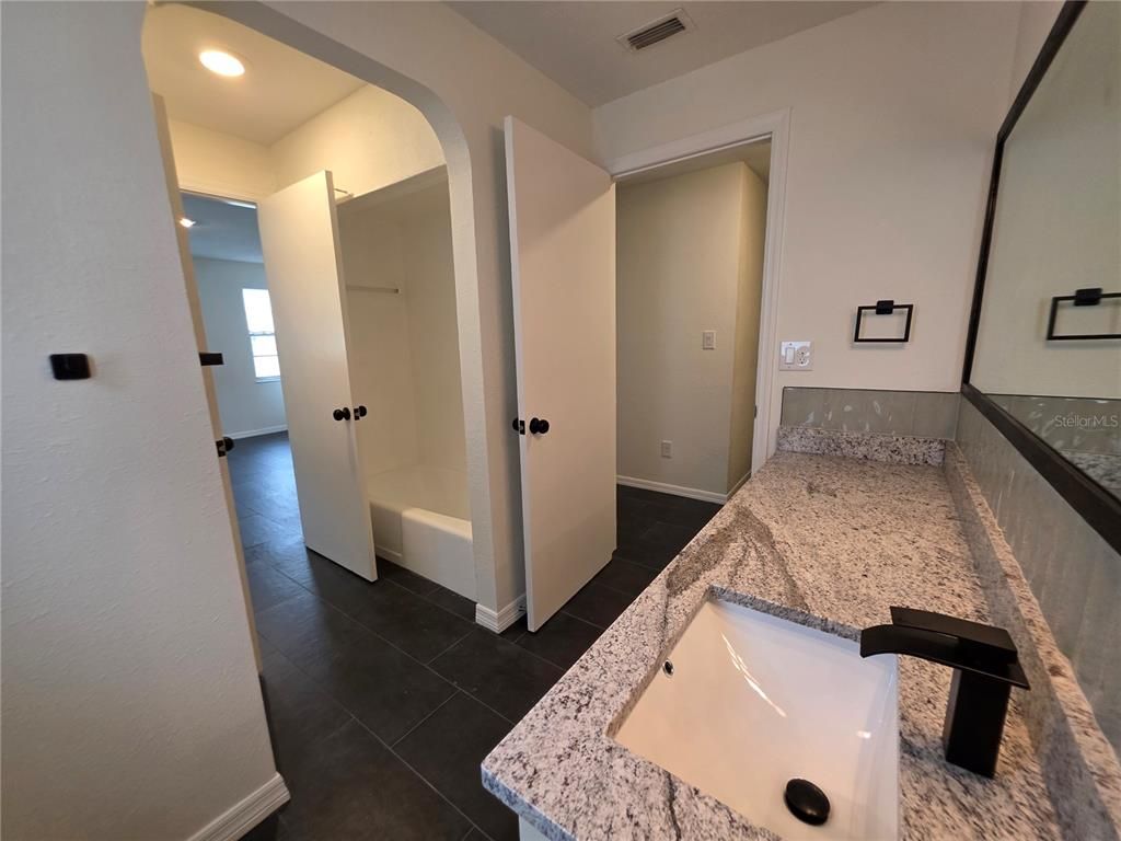 Bathroom, Interior, Recessed Lighting