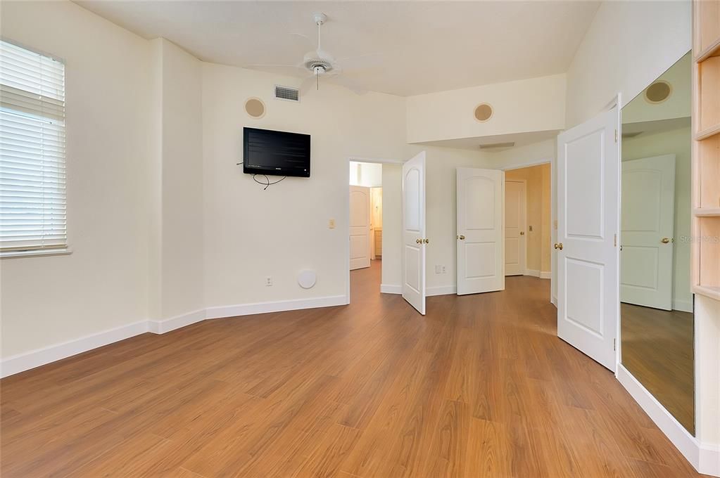 Empty room, Interior, Wood Texture Flooring