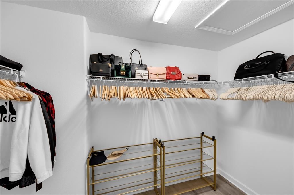 Interior, Walk-in Closets, Wood Texture Flooring