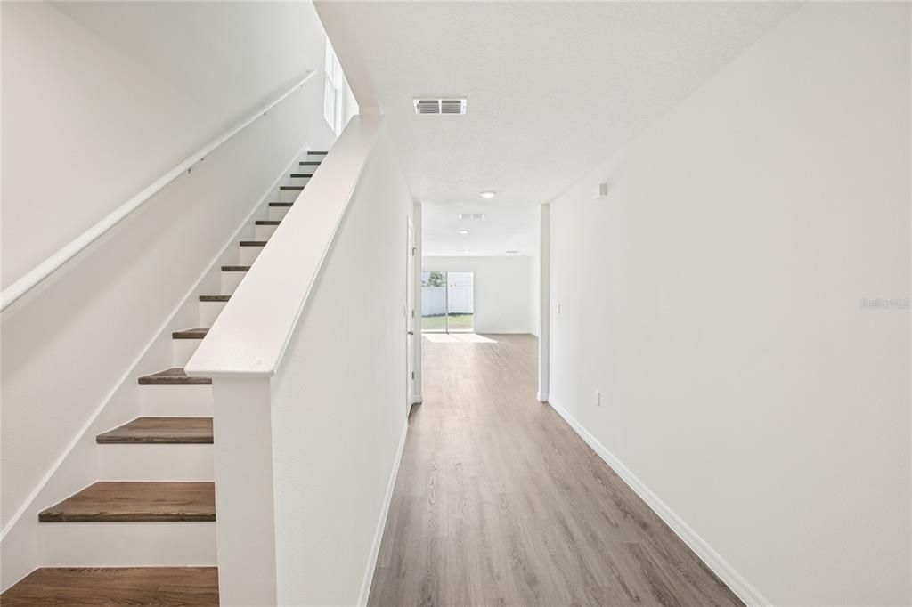 Interior, Recessed Lighting, Wood Texture Flooring