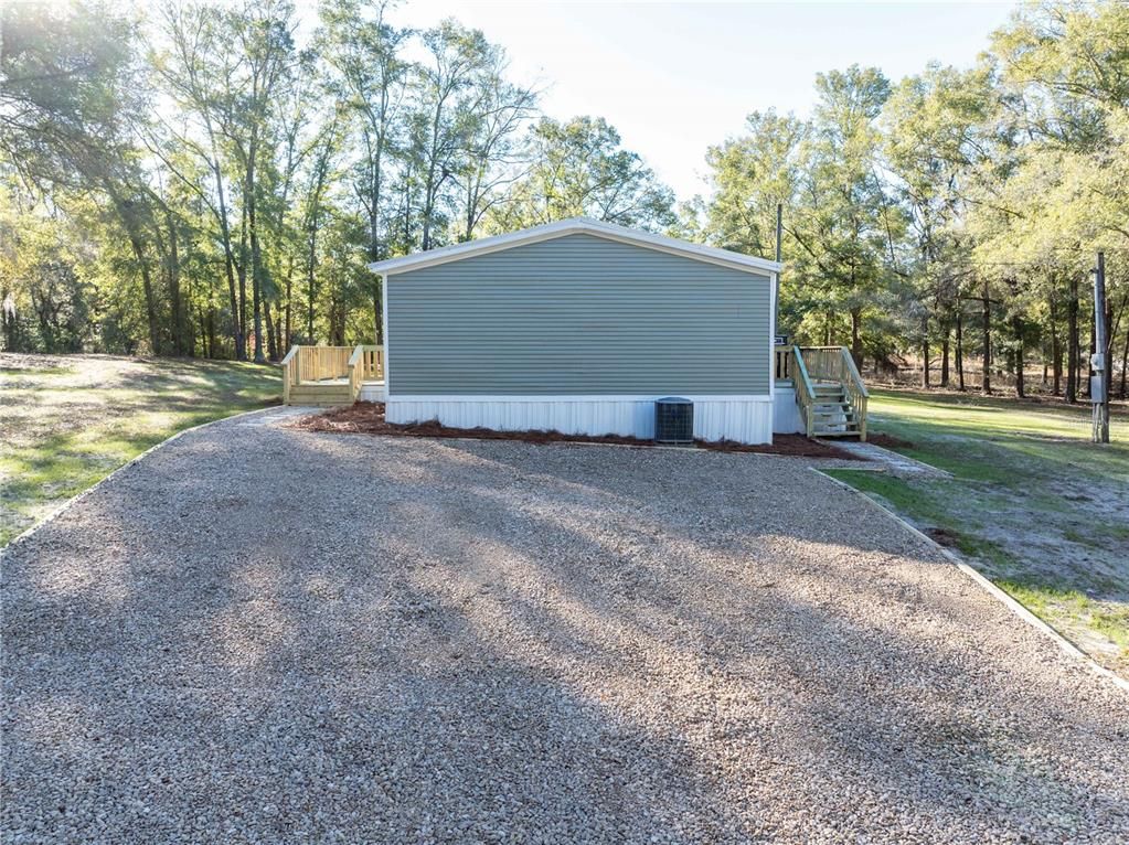 Backyard, Detached Garage, Exterior