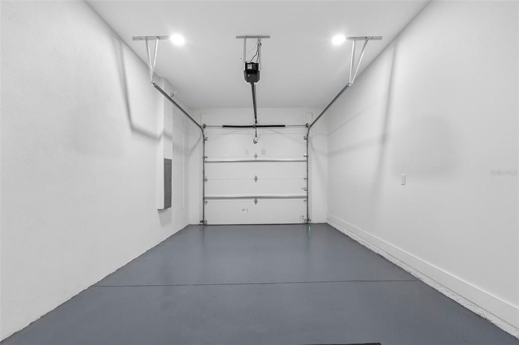 Garage, Interior, Recessed Lighting