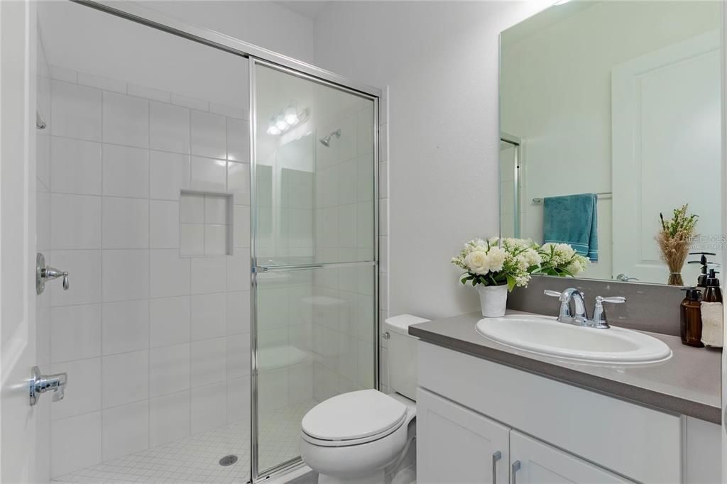 Bathroom, Glass Shower, Interior