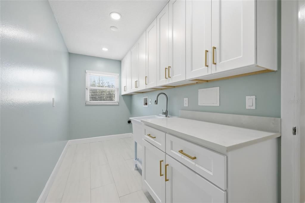 Interior, Kitchen, Marble, Recessed Lighting