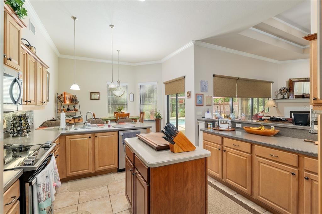 Interior, Kitchen, Pendant Lights