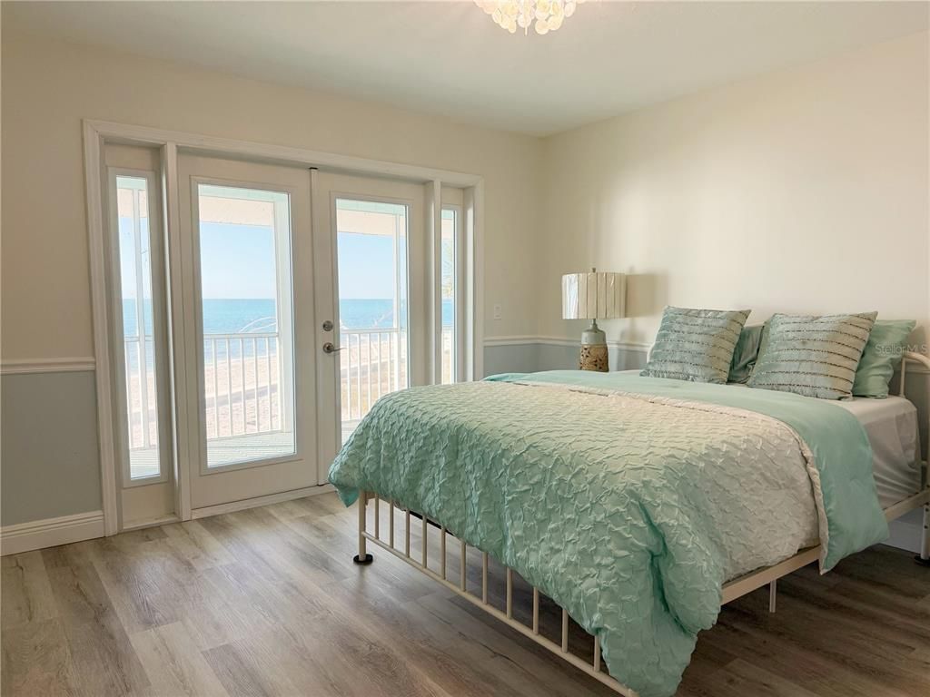 Bedroom, Interior, Water, Wood Texture Flooring