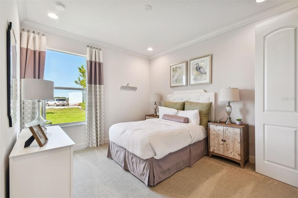 Bedroom, Interior, Recessed Lighting, Water