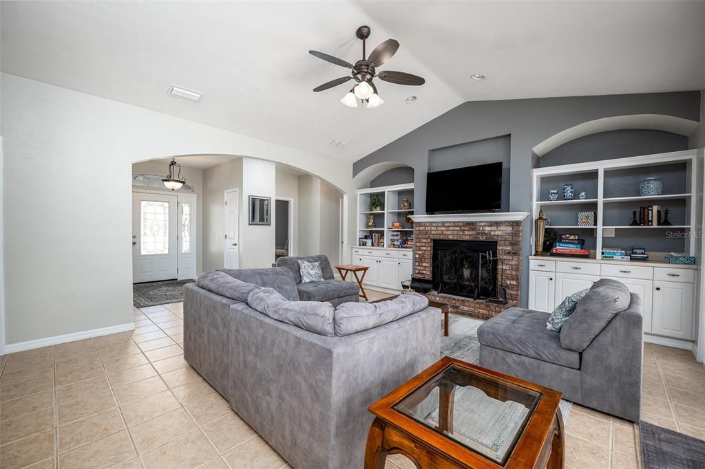 Fireplace, Interior, Living room