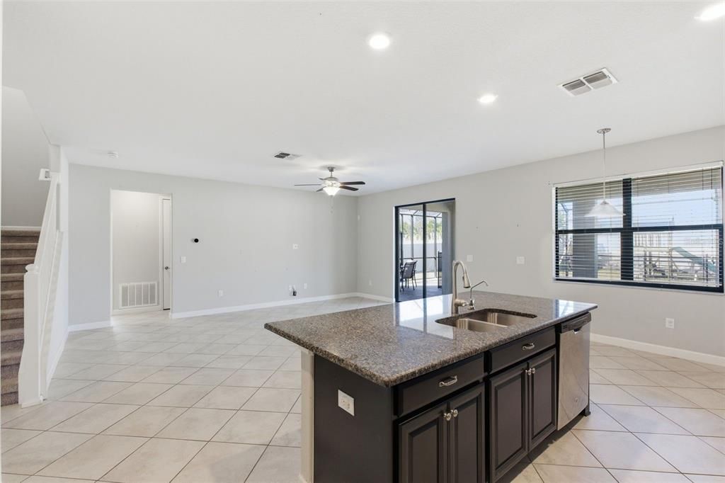 Interior, Kitchen, Pendant Lights, Recessed Lighting