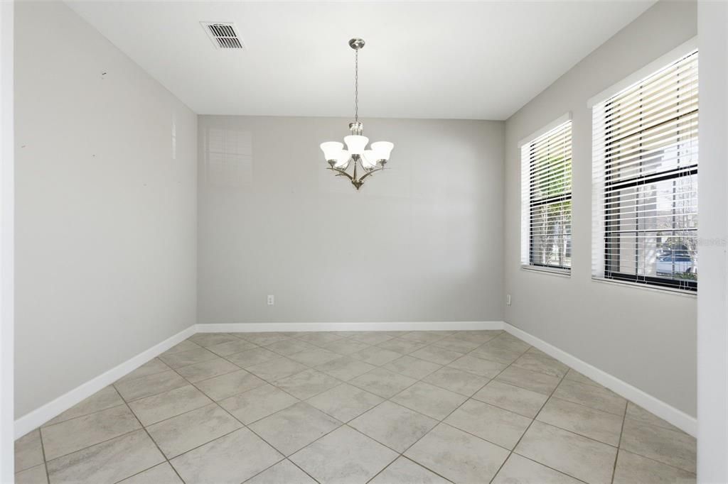 Chandelier, Empty room, Interior