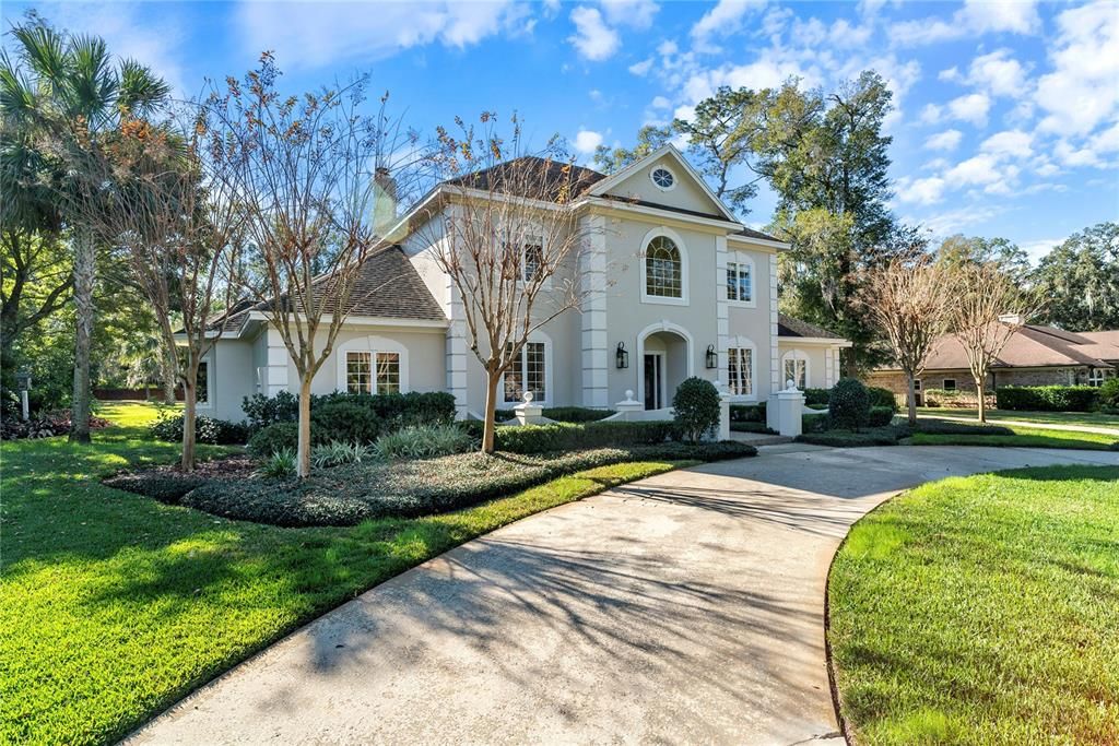Backyard, Exterior, Facade, French Provincial