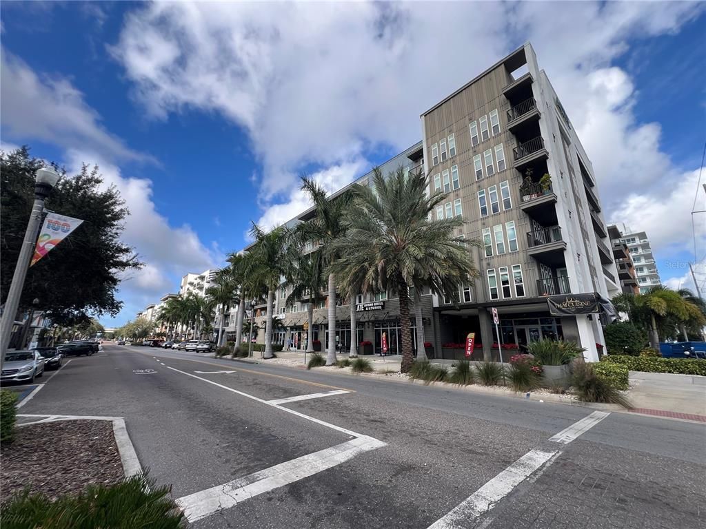 Exterior, Facade, Condo Building
