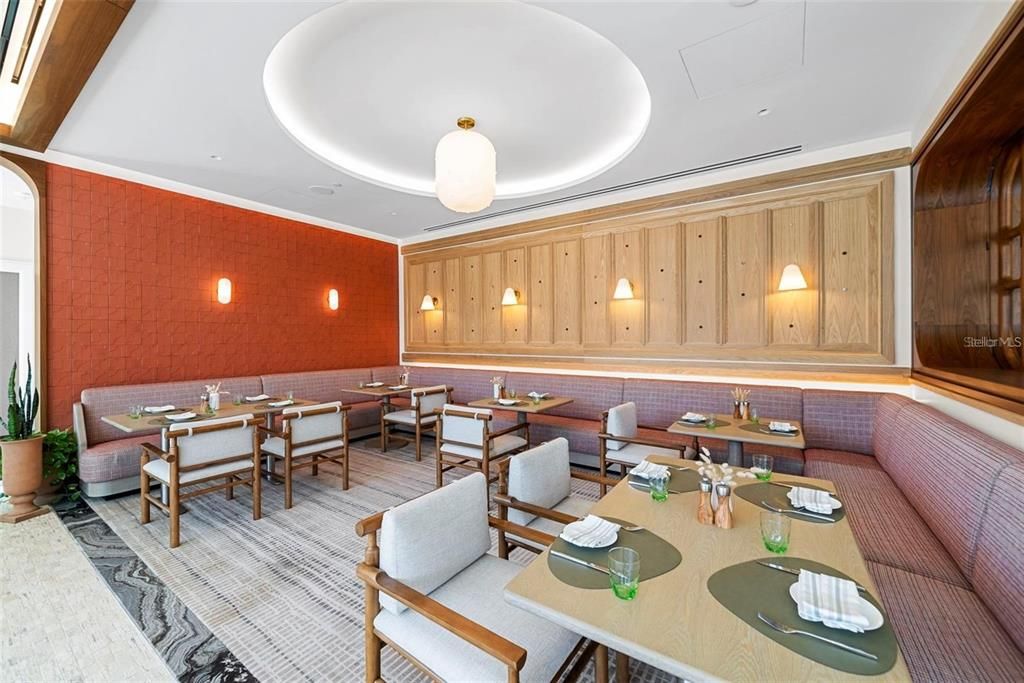 Dining room, Interior