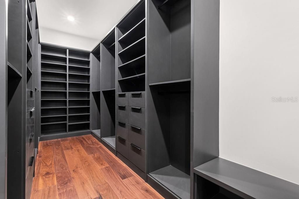 Interior, Recessed Lighting, Walk-in Closets, Wood Texture Flooring