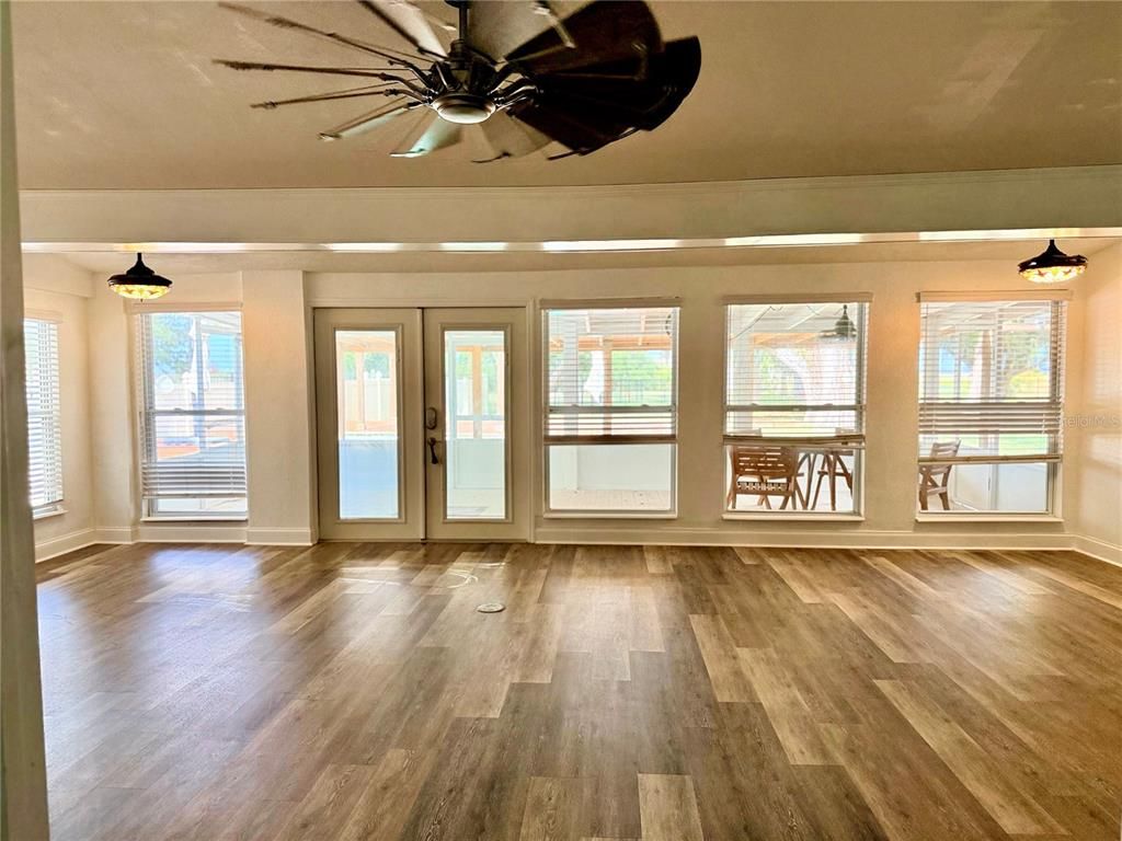 Empty room, Interior, Wood Texture Flooring